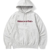 THISISNEVERTHAT T-Logo Hoodie Light Heather