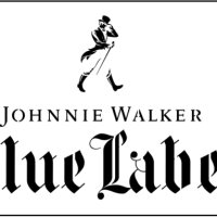 JOHNNIE WALKER 블루 라벨 위스키 로고 에어브러시 페인팅 템플릿 스텐실