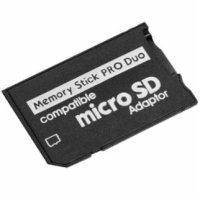 어댑터 - PSP 메모리 스틱 프로 듀오 리더 MS PRO DUO 변환 어댑터