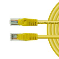 대원TMT DWS UTP CAT6 기가 인터넷 랜 케이블 선 옐로우