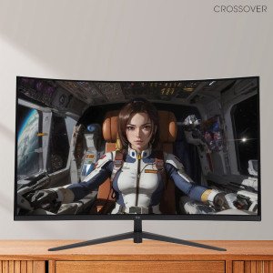 크로스오버 32GP165C 165Hz 81cm FHD 커브드 게이밍 컴퓨터 모니터