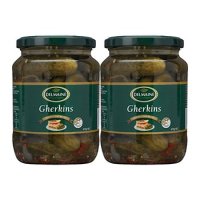 델메인 홀 미니 오이 피클 Delmaine Whole Gherkins 670g 2개