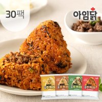 [아임닭] 바쁘닭 현미 주먹밥 4종 30팩