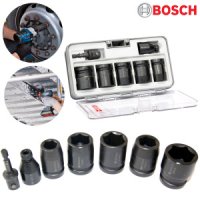 BOSCH 임팩트렌치소켓 세트 7pcs (길이/40mm) 임팩트소켓