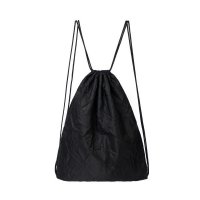 HAHARCHIVE 워털루 드로우 스트링 백 크리즈 WATERLOO DRAWSTRING BAG CREASE BLAC