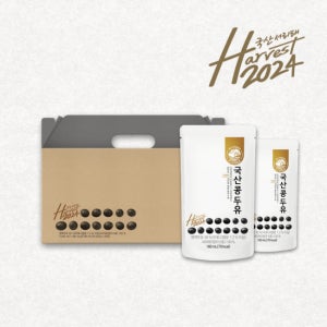 KU건국농장 국산콩두유 서리태두유 160ml 20포