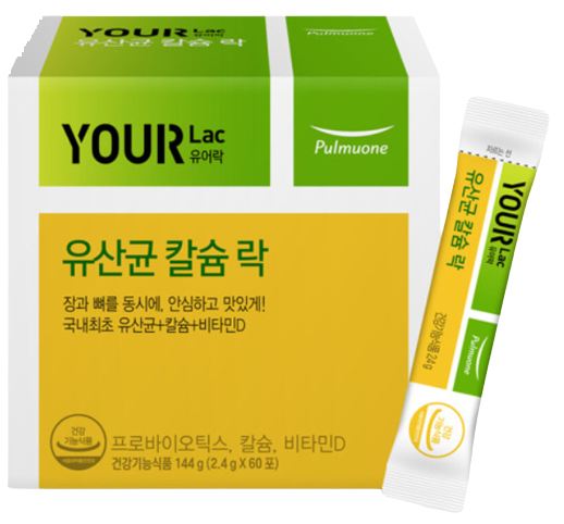 <b>풀무원</b> 유산균 칼슘락 2.4g x 60포