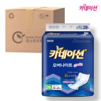 카네이션 카네이션 속기저귀 오버나이트 6회 28매 3팩