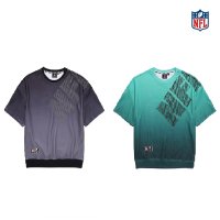 NFL 엔에프엘 타이다이 트랙 숏슬리브 크루 GREEN F202MSW161