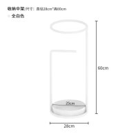 현관 인테리어 우산꽂이 북유럽 철제거치대 우산통-화이트 우산꽂이