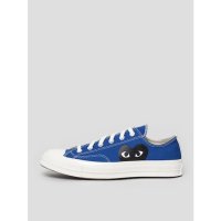 [플레이꼼데가르송] (Unisex) Big Heart Converse Ct70 Low - Blue 파란색 MP37K3LW1P