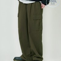 GLW 와이드 빅포켓 밴딩 카고 팬츠 Wide big pocket banding cargo pants