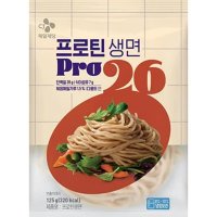 CJ더마켓 소면 중면 칼국수 밀키트 프로틴 생면 비빔국수 잔치국수 소면 콩국수 125G 10개