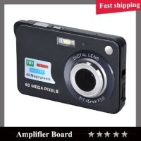 LALA 유튜브방송용카메라 디지털 카메라 HD 디스플레이 비디오 카메라  손떨림 방지 캠코더  2.7 인치 미니 - US  50.00 이상 주문