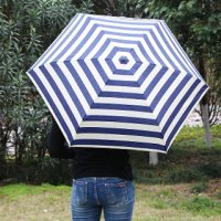 라인블루 5단 양산 겸용 우산 - 디작소