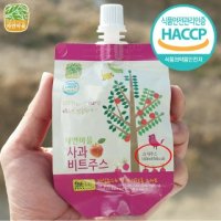 자연마을 100% NFC 사과비트주스 100ml 30팩 - 100%착즙주스