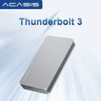 태블릿파우치 케이스 Acasis Thunderbolt 3 고속 SSD 모바일 인클로저 노트북 데스크탑 외장 하드 드라이버