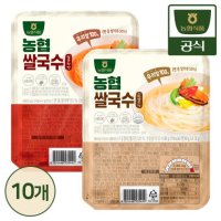 농협식품 농협 쌀국수 시원멸치맛 얼큰한맛 92g 10개