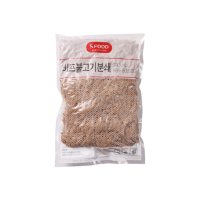 에쓰푸드 SFOOD 비프 불고기 분쇄 1000g 1kg 불고기토핑 탑핑 피자