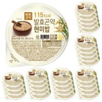 엔에이치푸드 빼빼곤약 현미 발효곤약밥 200g 30팩 맛과 식감은 그대로 저칼로리