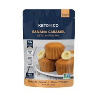 Keto and Co Muffin Mix 바나나 카라멜 머핀 믹스 8 8oz