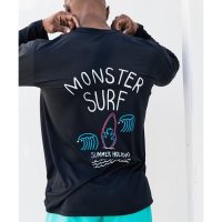 BLACK MONSTER FIT 몬스터서핑 래쉬가드 롱슬리브 BM230212