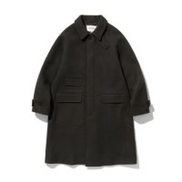 UNIFORM BRIDGE wool balmacaan coat