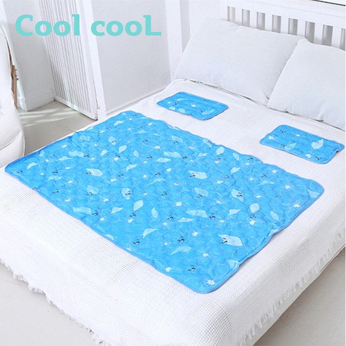 쿨쿨 아이스 쿨매트 더블세트 140x90mm 냉감 여름 쿨링 시원 더위 침대 ice 쿨매쉬