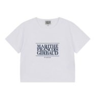 마리떼 프랑소와 저버 W CLASSIC LOGO CROP TEE