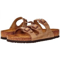 Birkenstock Florida Soft Footbed - Oiled Leather - Tobacco Oiled Leather