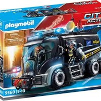 플레이모빌 PLAYMOBIL 시티 액션 9360 SEK 트럭 조명 음향 효과 독일배송