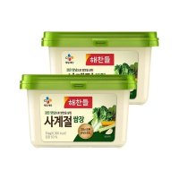 CJ제일제당 해찬들 사계절 쌈장 500g x2개