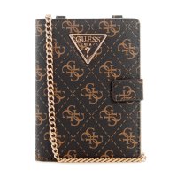 게스 guess 레이디스 지갑 여권케이스 LAUREL Chain Passport Case - 원사이즈 BNL