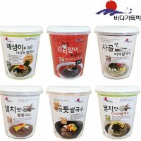 완도 바다가득히 해조쌀국수 6종 12개 구성 멸치맛톳쌀국수 멸치맛다시마 된장톳 김치말이