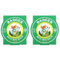 뱃져 오가닉 안티 버그 모기퇴치 밤 Badger Anti-Bug Balm 56g 2팩