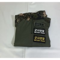 컴뱃 셔츠 군사 경찰 벨크로 패치 헌병 찍찍이 패치 금사