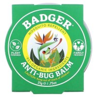 뱃져 오가닉 안티 버그 모기 밤 Badger Anti-Bug Balm 21g 3팩