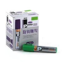 자바펜 POP 사각유성매직 12p