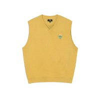 스투시 플리스 본 Stussy Fleece Vest Bone