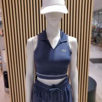 라코스테 LACOSTE 여성 오픈카라 브라탑 70V 70V IF4913-53G70V