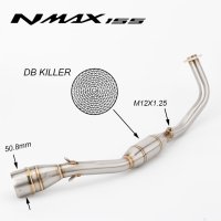 NMAX155 소음기 촉매 짭크라포빅