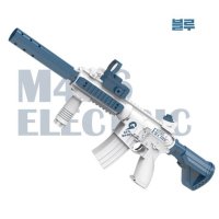 전동 물총 자동 워터밤 물총 전자 워터건 M416