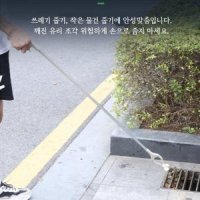 시골 뱀 집게 뱀잡는 도구 빨래 꺼내는 집게 다용도