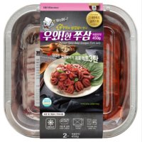 양념 쭈삼 볶음 매운맛 450g 쭈꾸미 삼겹살 캠핑음식 소주안주 간편요리 혼술 맛집