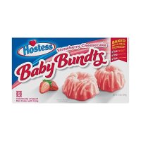 Hostess Baby Bundts 10oz딸기 치즈케이크 10온스1팩