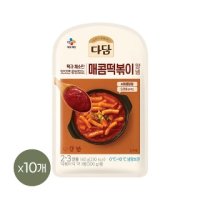 CJ제일제당 다담 매콤떡볶이 양념 140g x10개