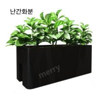 베란다난간화분 받침대 통로 장식 화분걸이 선반-01 50x40x40블랙 철