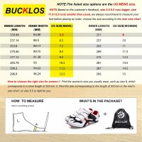 BUCKLOS 펠로톤 실내 실외 자전거 신발과 호환되는 사이클링 슈즈 정밀한 정품보장