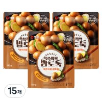 샘표 쓱쓱싹싹 밥도둑 메추리알 장조림 150g 12개