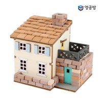 영공방 목공 미니어처 벽돌 목조주택 인테리어 DIY